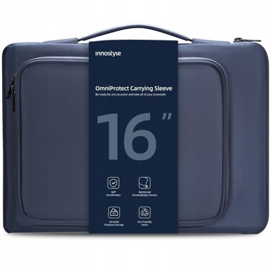 INNOSTYLE OmniProtect ekološki prihvatljiva vodootporna torba za prijenosno računalo od 15,6–16"